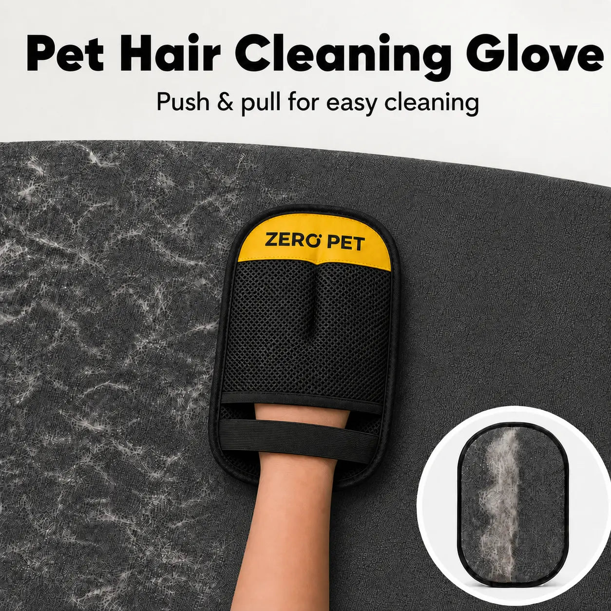 Upgraded Reusable Pet Hair Remover Mitt for Couches, Furniture, Carpets & Car Seats #Summervibes