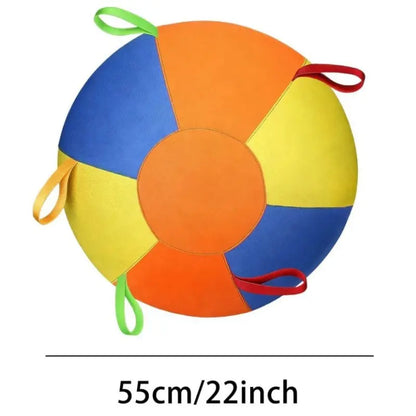 Inflatable Giant Sheep Herding Ball with Handle - Interactive Training Toy for Dogs and Horses, Durable Outdoor Chew Toy